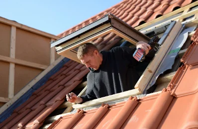 Pose de fenêtres de toit Velux à Olley